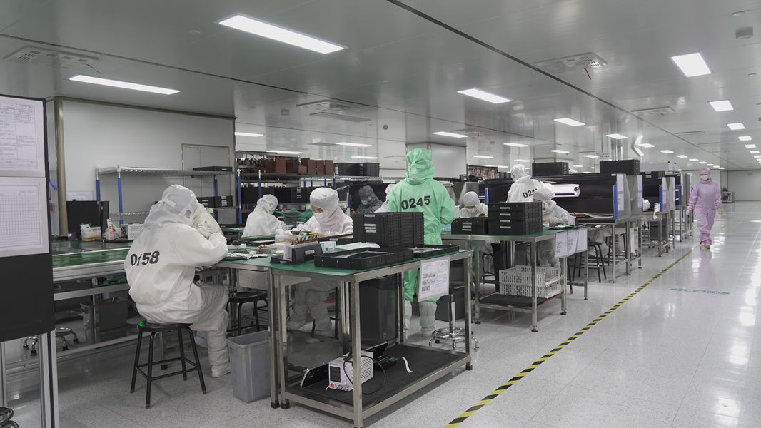 Hangzhou Zoyo chuxian Intelligent Technology Co., Ltd. üreticinin üretim hattı