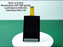 IPS Dokunmatik Ekran LCD Ekranı 3.5 Inç MIPI LCD Ekranı Kapak Lensi ile